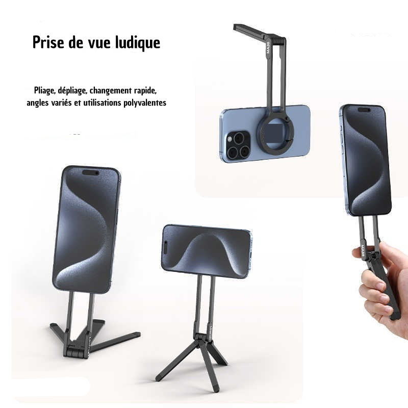Trépied Magnétique Pliable iPhone